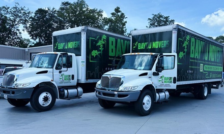 2 Movers – 1 Hour of Moving Labor - Bayou movers
