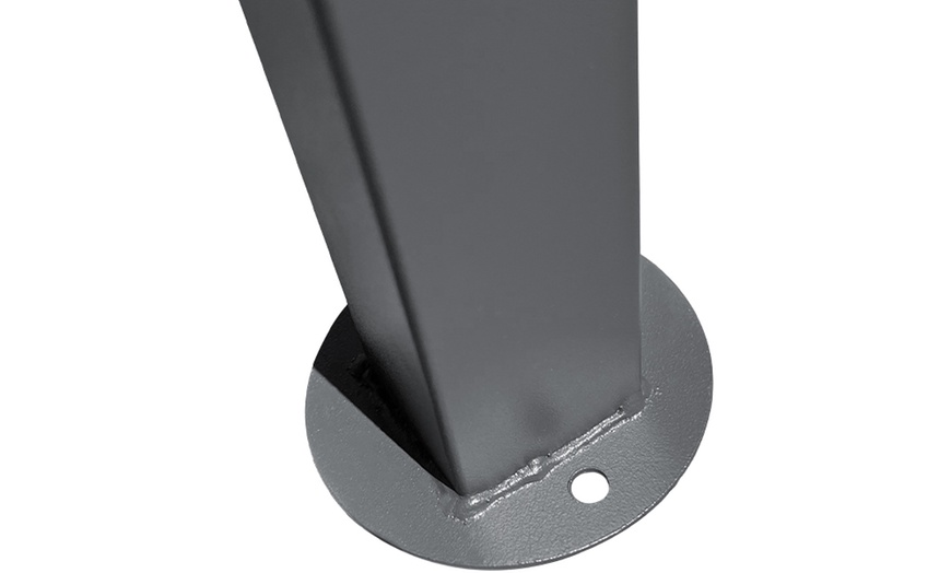 Image 3: Metal Arched Pergola