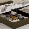 Image 13: Lit coffre Milano design arrondi