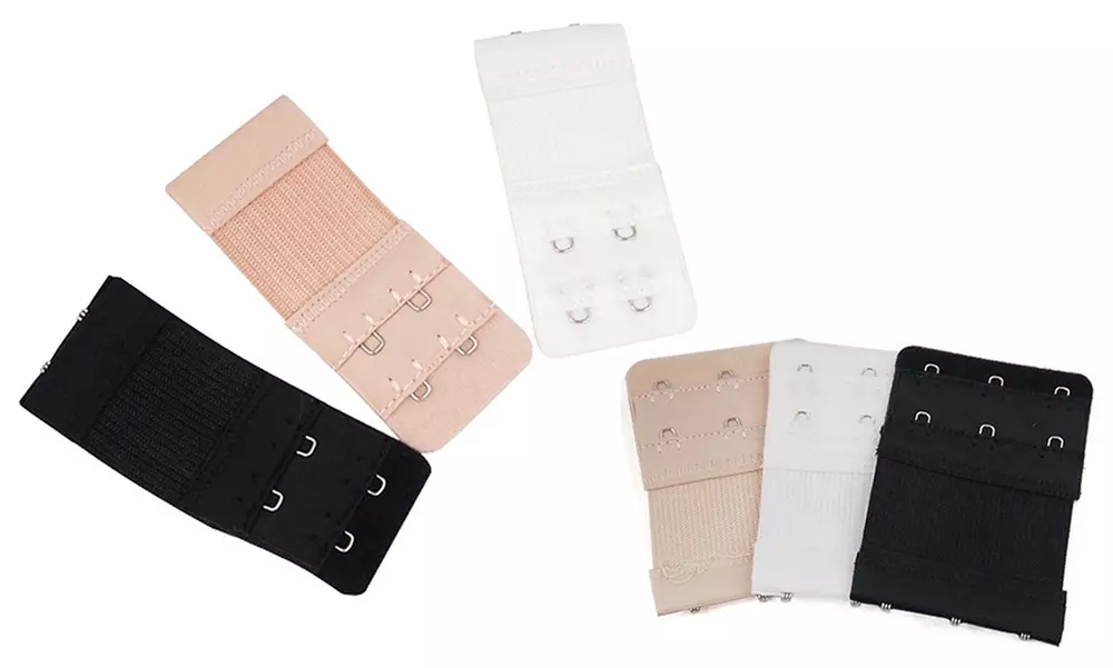 Lot de 3 ou 6 extenseurs de soutien-gorge - Primary Image
