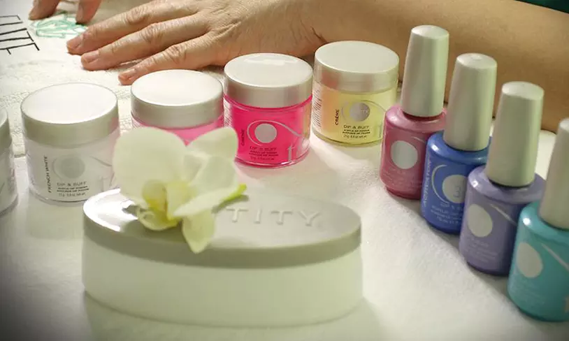 Classic or Gelish Manicure & Pedicure or Full Set Hand Acrylic