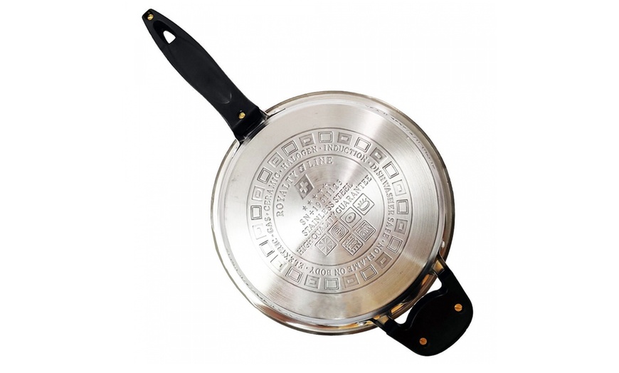 Image 10: Royalty Line 16- oder 18-teiliges Edelstahl-Kochgeschirr-Set