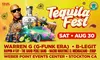Stockton Tequila Fest w/ Warren G (G-Funk Era), B-Legit, Rappin 4-Tay, and more on August 30 at 12 p.m.