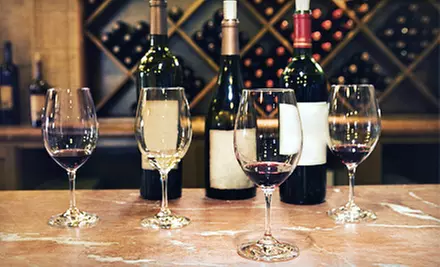 Wine-Tasting Package for Two or Four with Souvenir Wineglasses (Up to 55% Off) - Primary Image