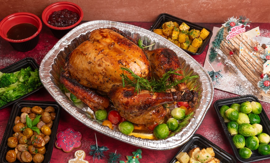 Image 4: 6 to 8 People Turkey or 8 to 10 People Beef Wellington Feast w/ Sides