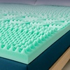 Image 7: Topper de espuma viscoelástica Breeze con 9 zonas diferenciadas 