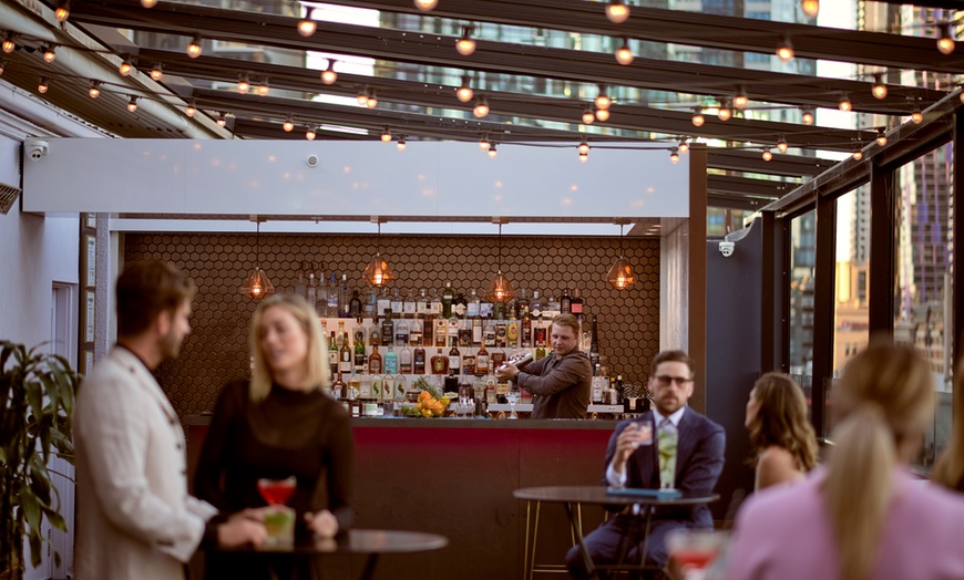 Image 8:  Beer and Wine at The Stolen Gem Rooftop Bar