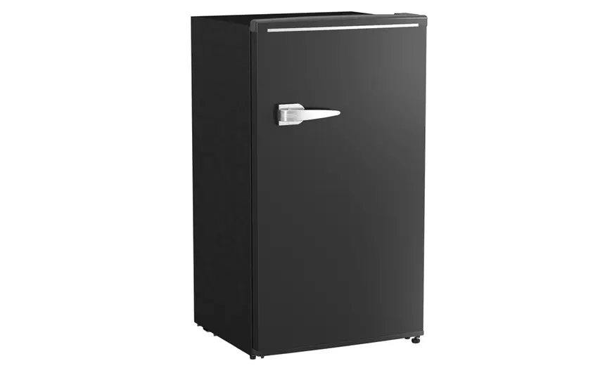 Image 6: Homcom Under Counter Fridge 85L Small Retro Refrigerator