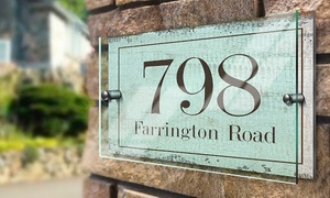 Personalised House Sign