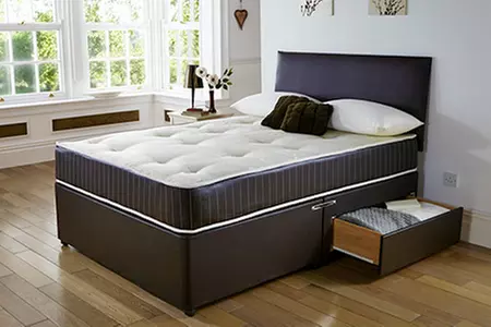 Divan Bed and Memory Foam Mattress from £199.99 With Free Delivery (55% Off) - Primary Image