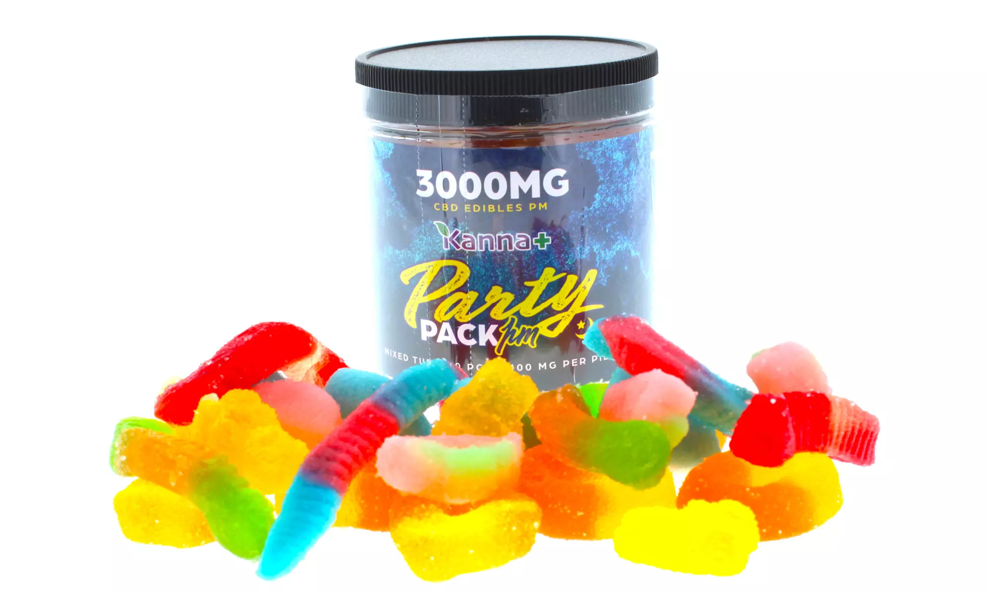 Kanna CBD Gummy Party Pack with Melatonin (3000mg) - Primary Image