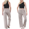 Image 8: Plain and Seam Front Wide Leg Trousers