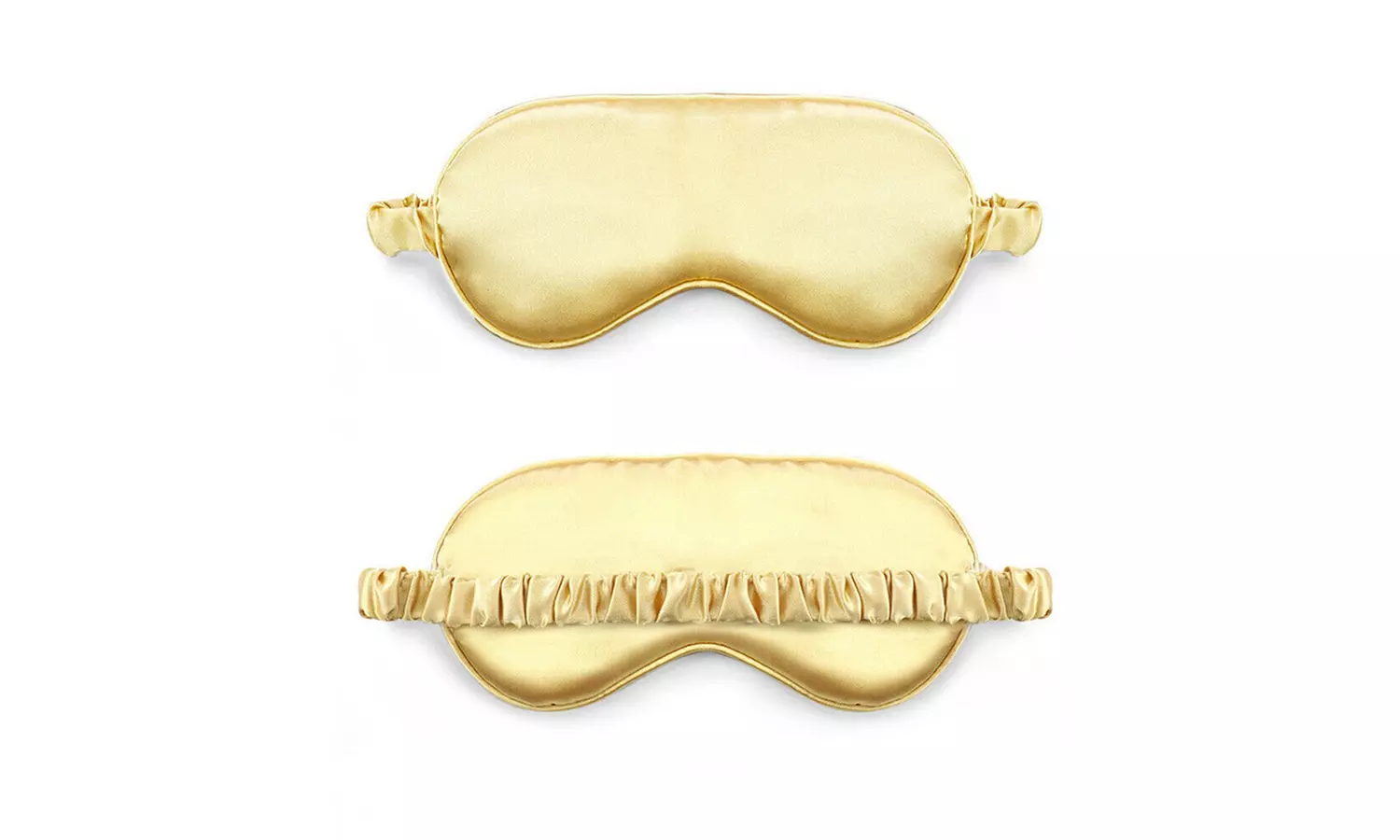 Double-sided Satin Silky travel Sleep Eye Mask Cover Padded Blindfold Smooth