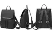 Damen-Rucksack, leicht und elegant, in Schwarz oder Grau - Second Medium