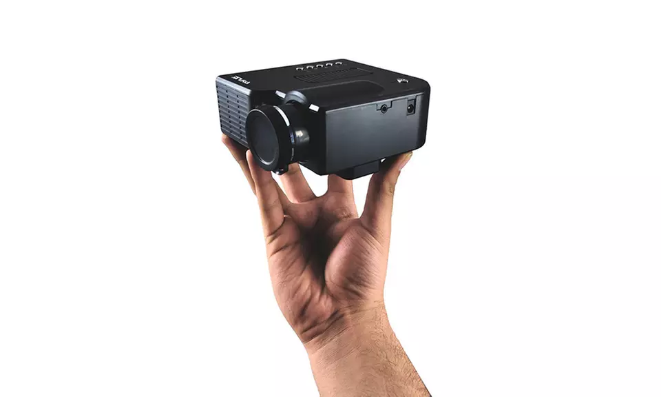 Pyle Mini Compact Gaming Projector with 1080p Support and USB/SD Card Reader - Second Medium