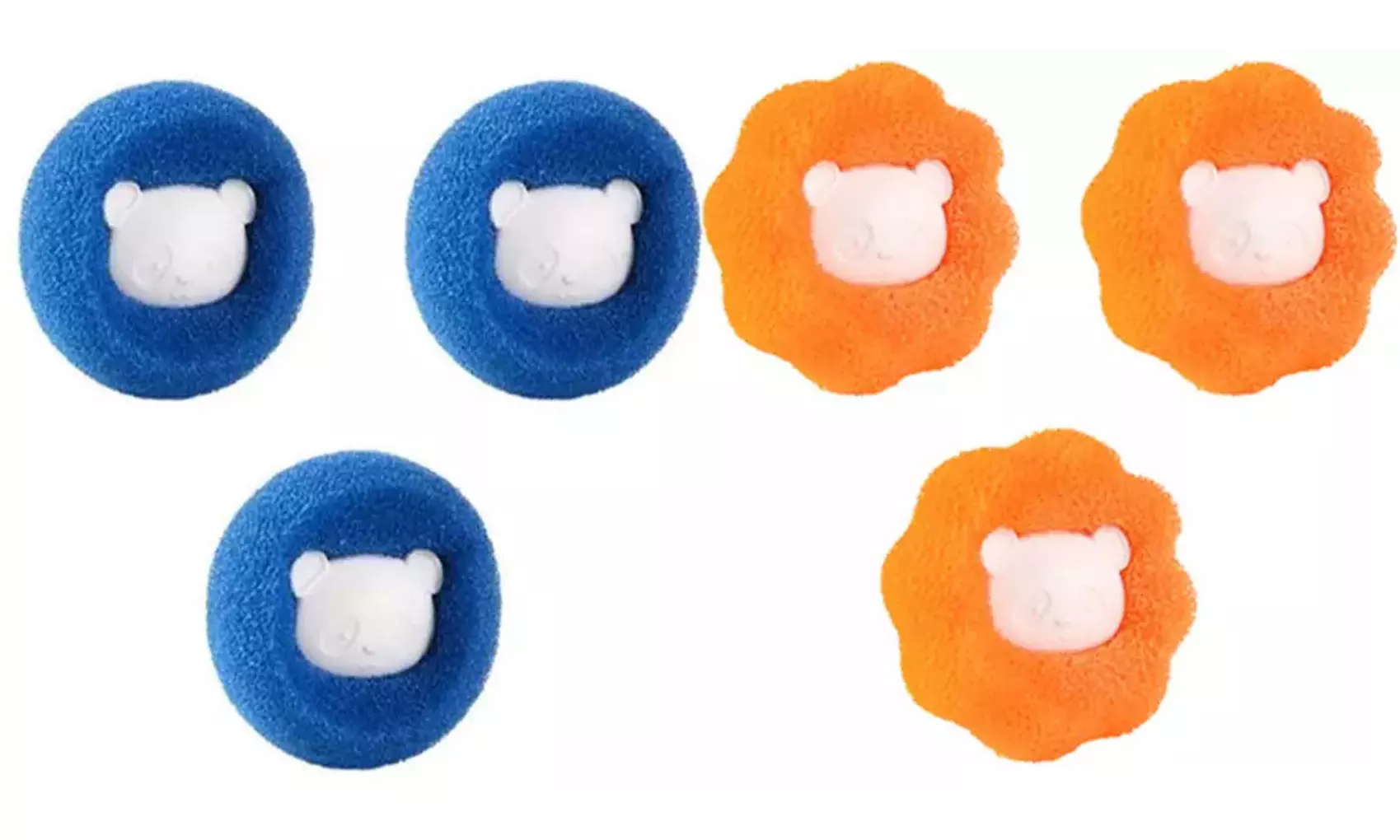 3x oder 6x wiederverwendbarer Tierhaar-Wäscheball