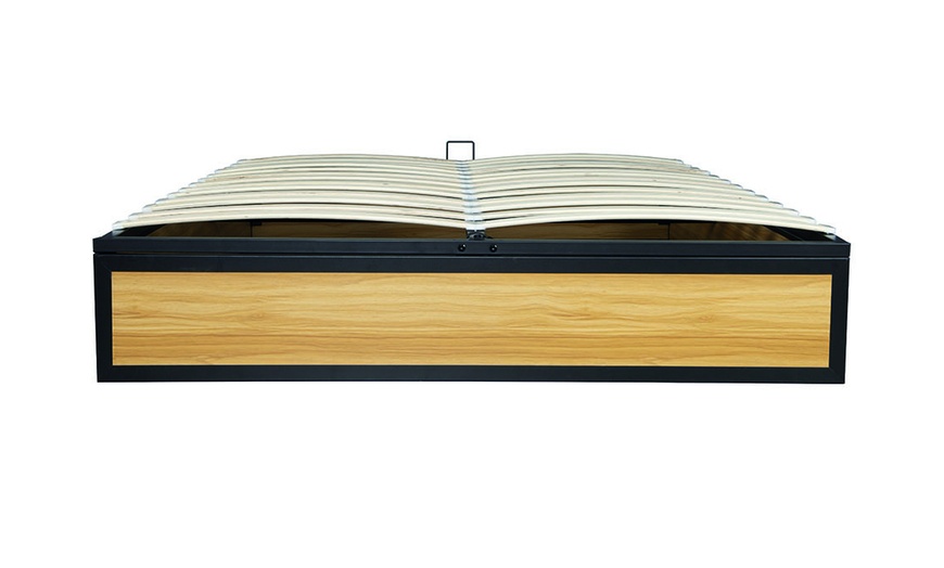 Image 4: Lit industriel Charles avec coffre intégré Kocoon