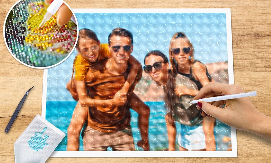 Image 25: Personalisierbare Foto-Diamond-Painting