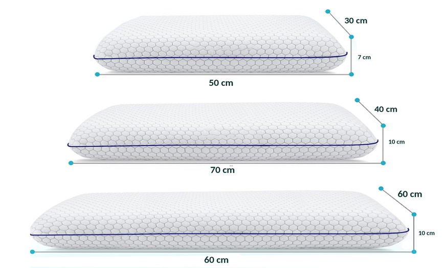 Image 7: Waben- und Memory-Schaum-Kissen, Sampur