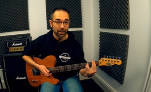 10 Pre-Recorded Online Beginner's Guitar Course from Rhythm Room 