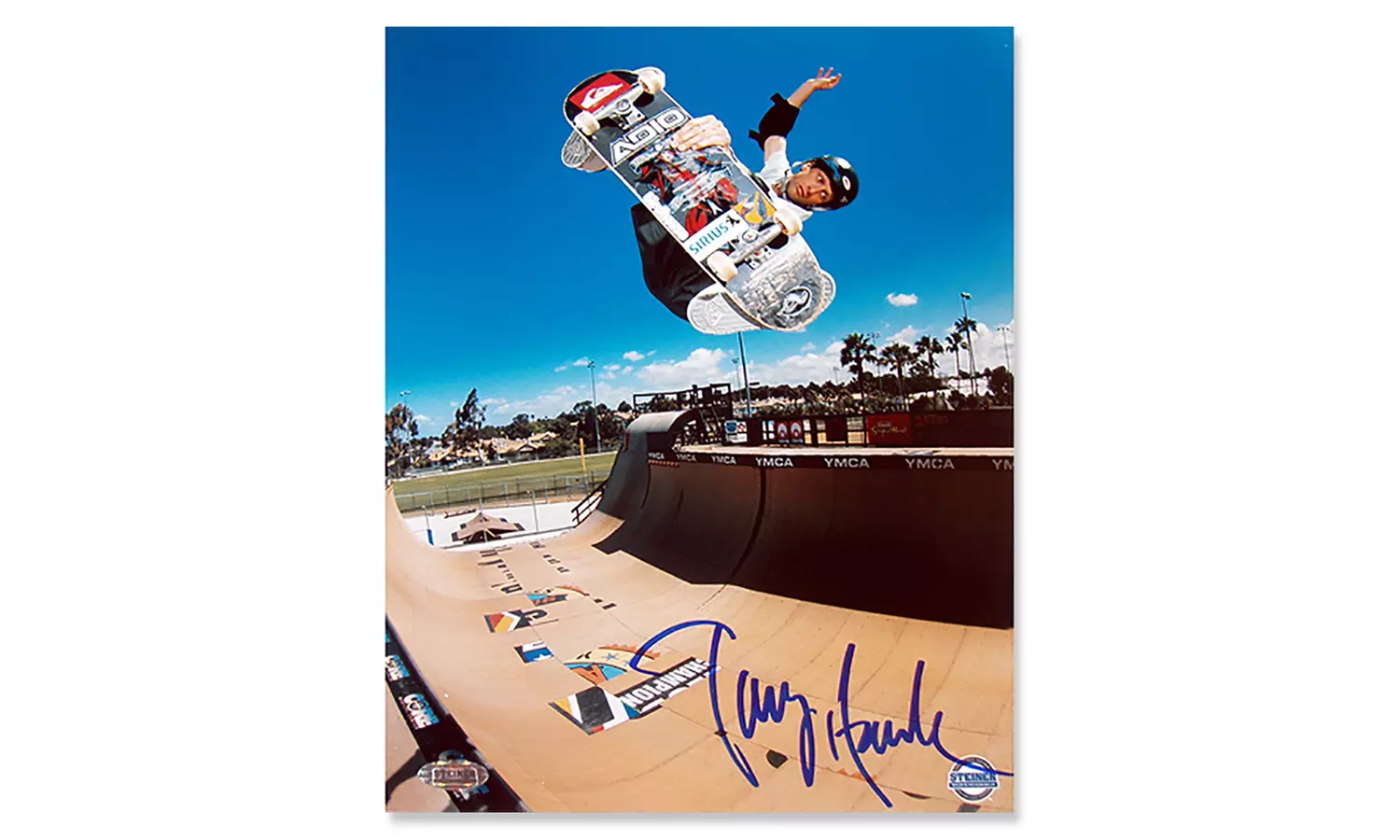 Hand-Signed Tony Hawk Collectible Photos - Second Medium
