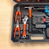 Image 4: Boîte à outils 100 pièces avec perceuse-visseuse sans fil
