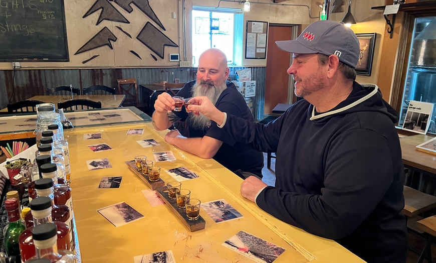 Image 4: Distillery Tour with Tasting Flight and Souvenir Shot Glasses