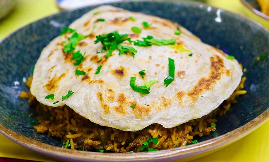 Image 27: Authentic Two-Course Indian Meal with Drinks for Two or Four 