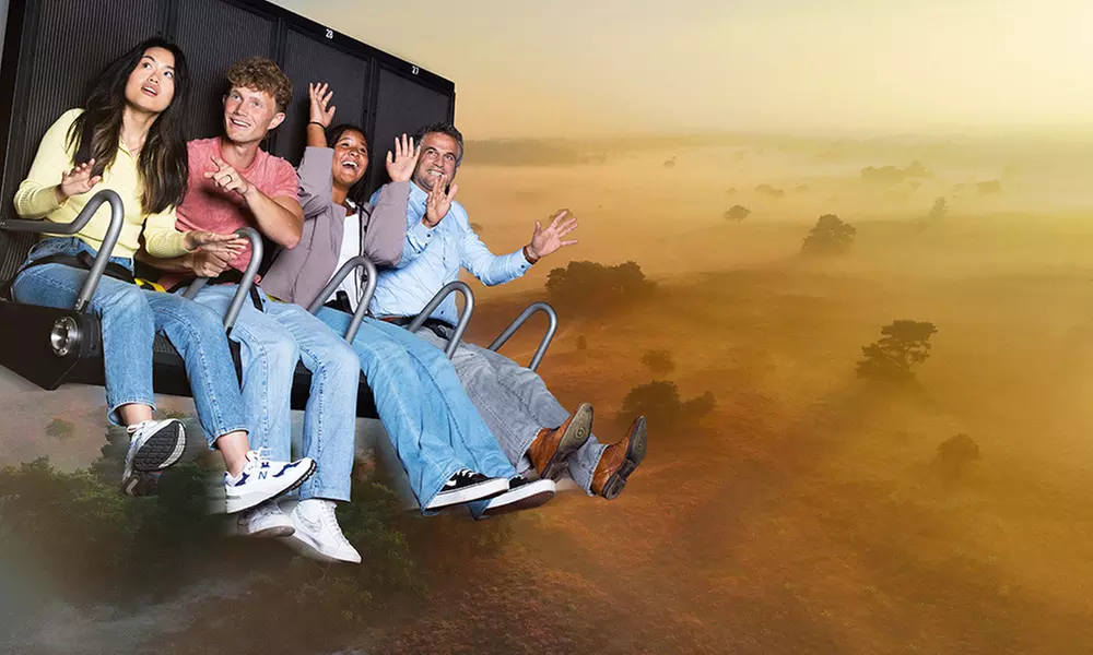 Ontdek Nederland vanuit de lucht in een meeslepende 5D belevenis