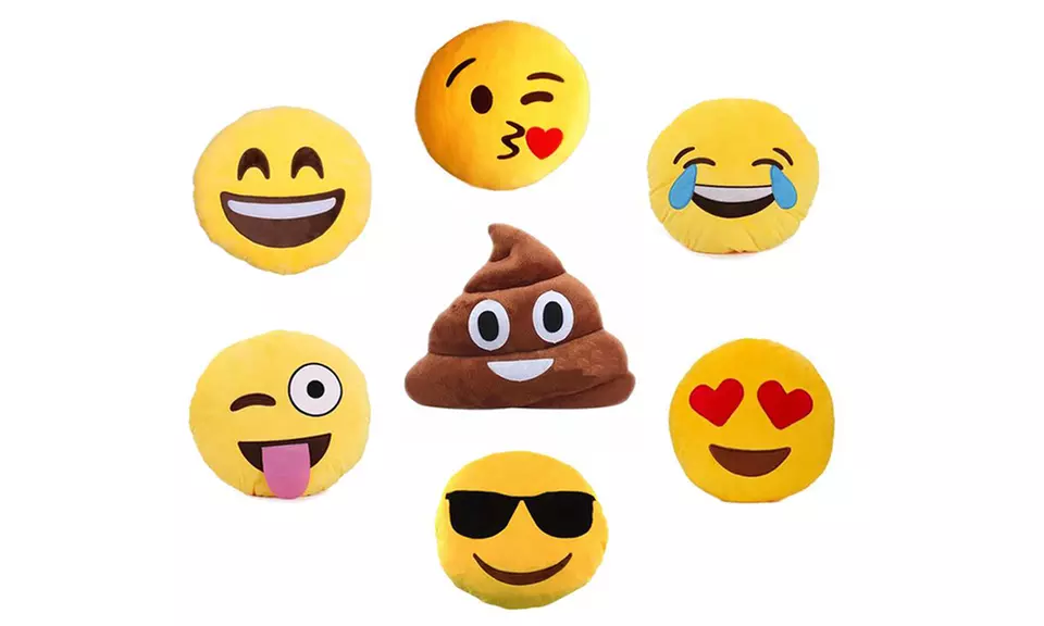Emoticon Plush Decorative Pillows - Primary Image