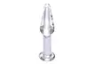 Glass Anal G spot Stimulator Trainer For Adult Sex Toys - Second Medium