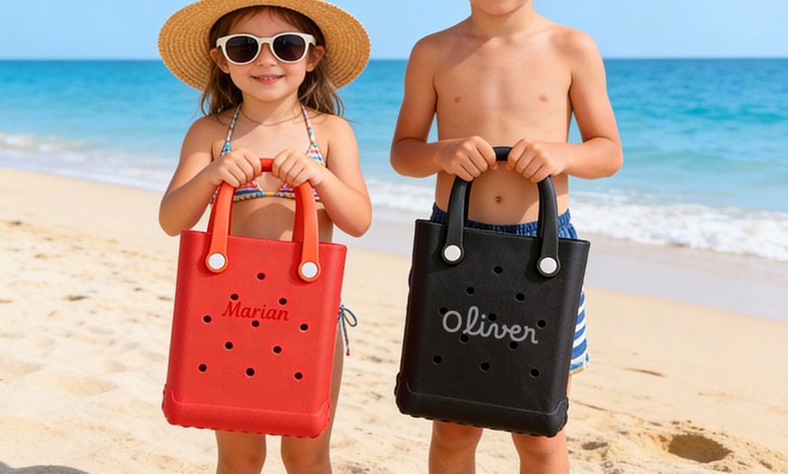 Image 12: Custom Beach Bags from Justyling - Perfect Gift (Up to 82% Off)