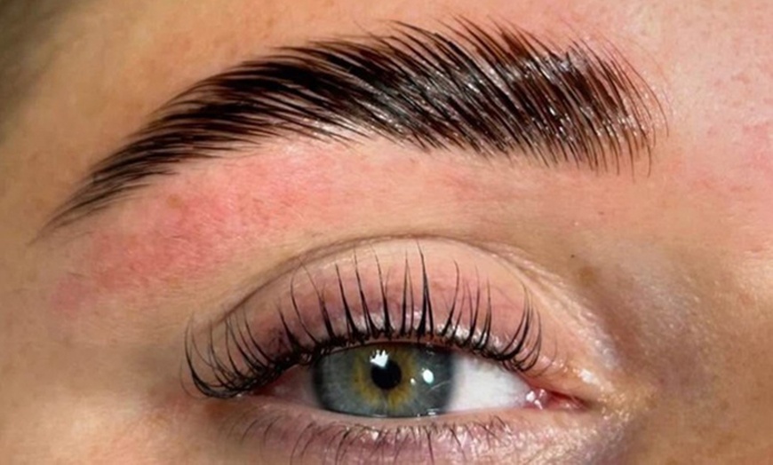 Image 1: Transform Your Look with Brow Wax, Tint, or Lamination Options