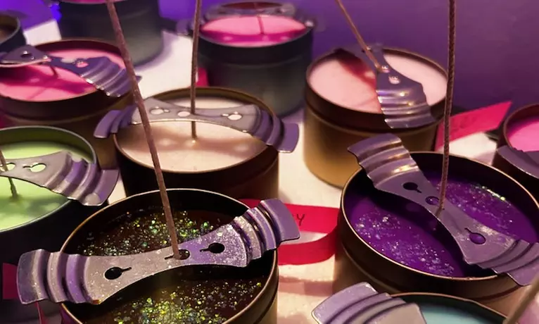 Explore 1-Hour Candle Making or Body Scrub Class for 1 or 2 People