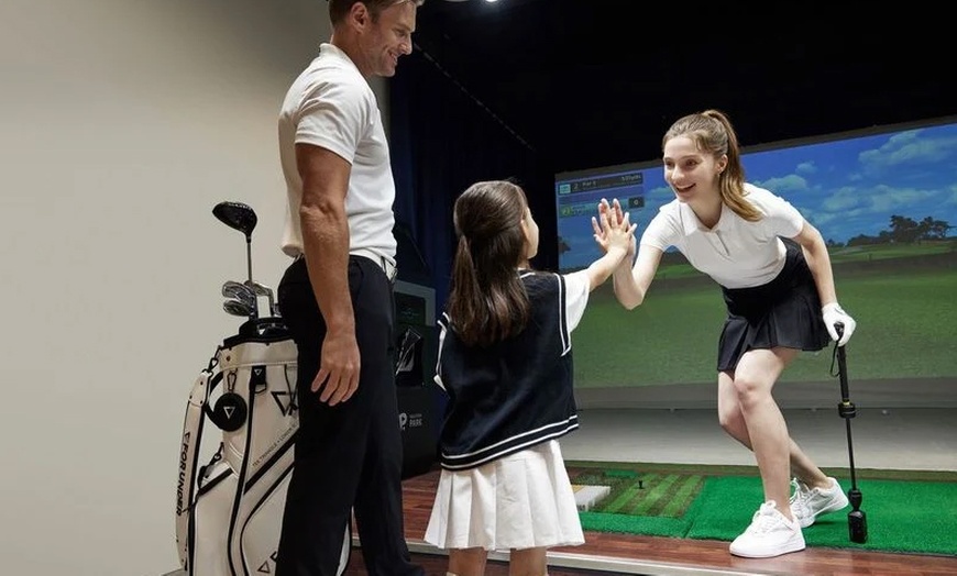 Image 4: Relish in Fun: One, Two or Three-Hour Virtual Golf for Up to Six