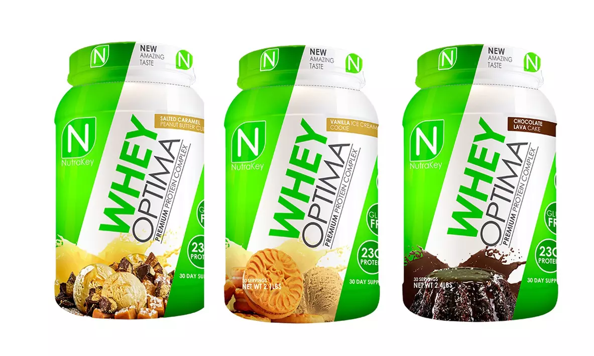 Nutrakey Whey Optima Supplements (30 Servings) - Primary Image