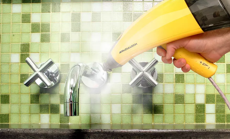 $36.99 for a McCulloch Multitask Handheld Steam Cleaner ($59.99 List Price). Free Shipping and Free Returns. - Primary Image