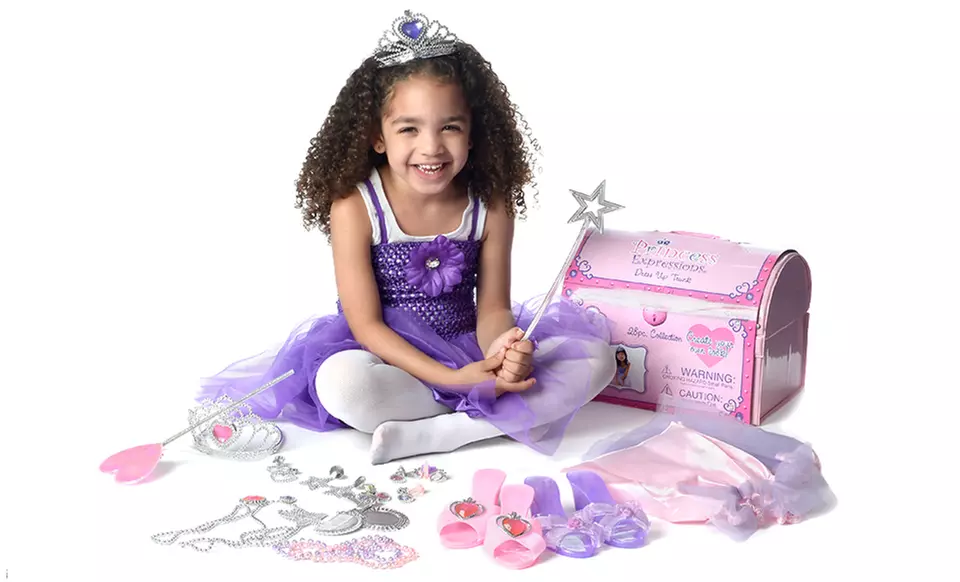 28-Piece Princess Dress-Up Trunk - Primary Image