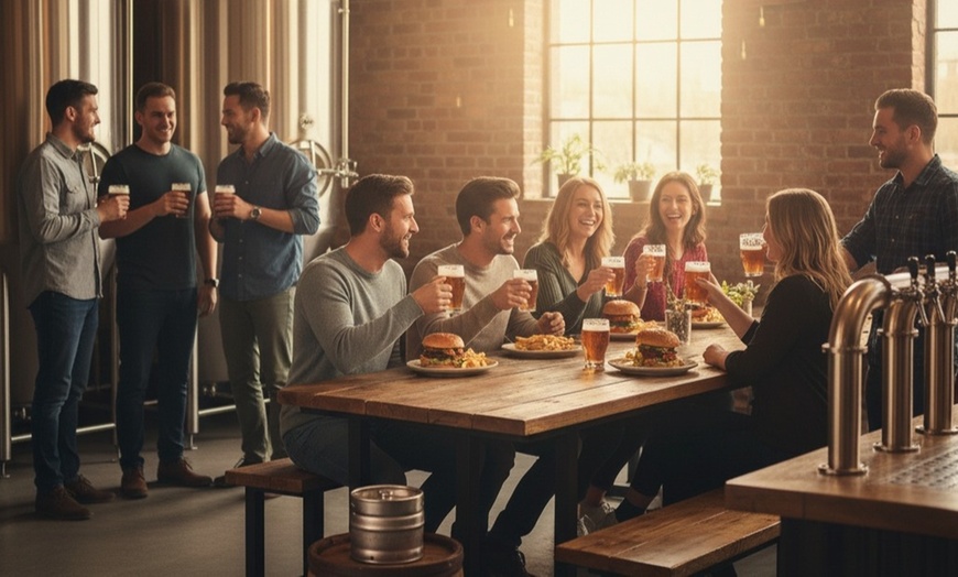 Image 1: Innis And Gunn Brew School Experience: Lunch, Tasting & 5L Keg