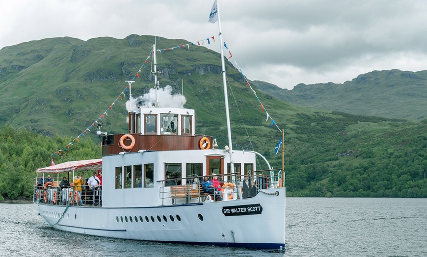 Image 7: 2-Hr Loch Katrine Cruise and Mini Guide Book for One or Family of Four