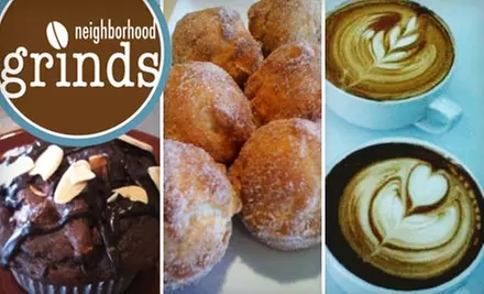 $10 for $20 Worth of Coffee and More at Neighborhood Grinds in Redondo Beach  - Primary Image