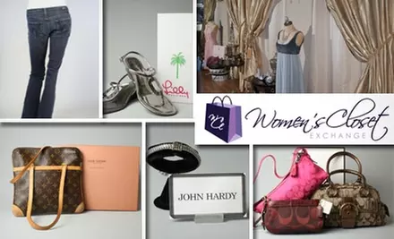 $15 for $40 Worth of Preowned Designer Clothing and Accessories at Women's Closet Exchange - Primary Image