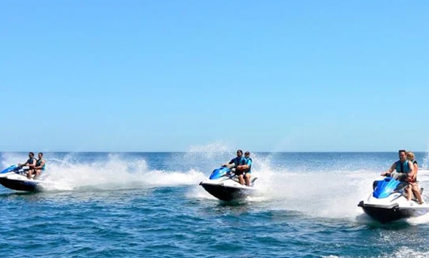 Image 3: 60-Minute Jet Ski Rental with 15-Min Boat Ride for Single/Double Rider