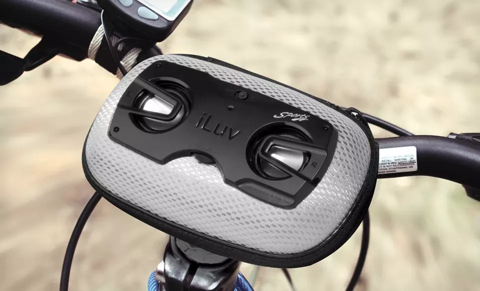 $8 for an iLuv Street Beat Portable Stereo Speaker Case ($29.99 List Price). Four Colors Available. Free Returns. - Second Medium