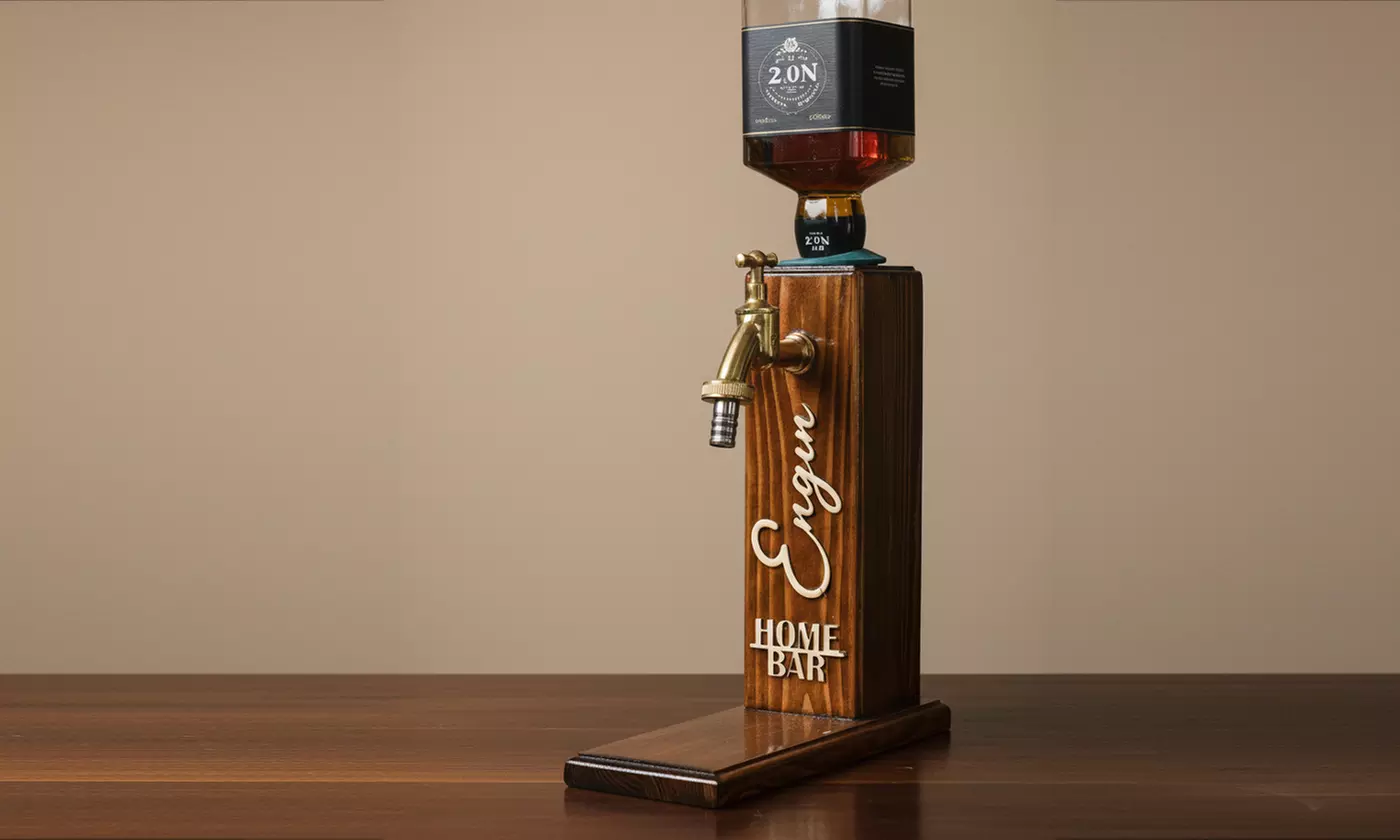 Personalized Whiskey Dispenser - Model 1, 2 or 3