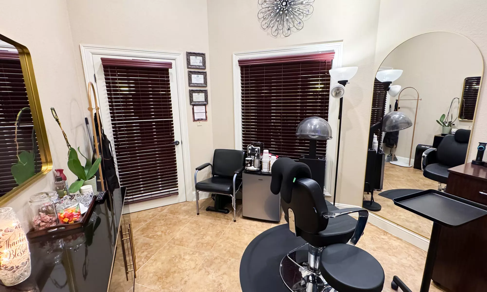 1 or 2 Single Process or Haircuts with Shampoo, Condition & Blow-Dry