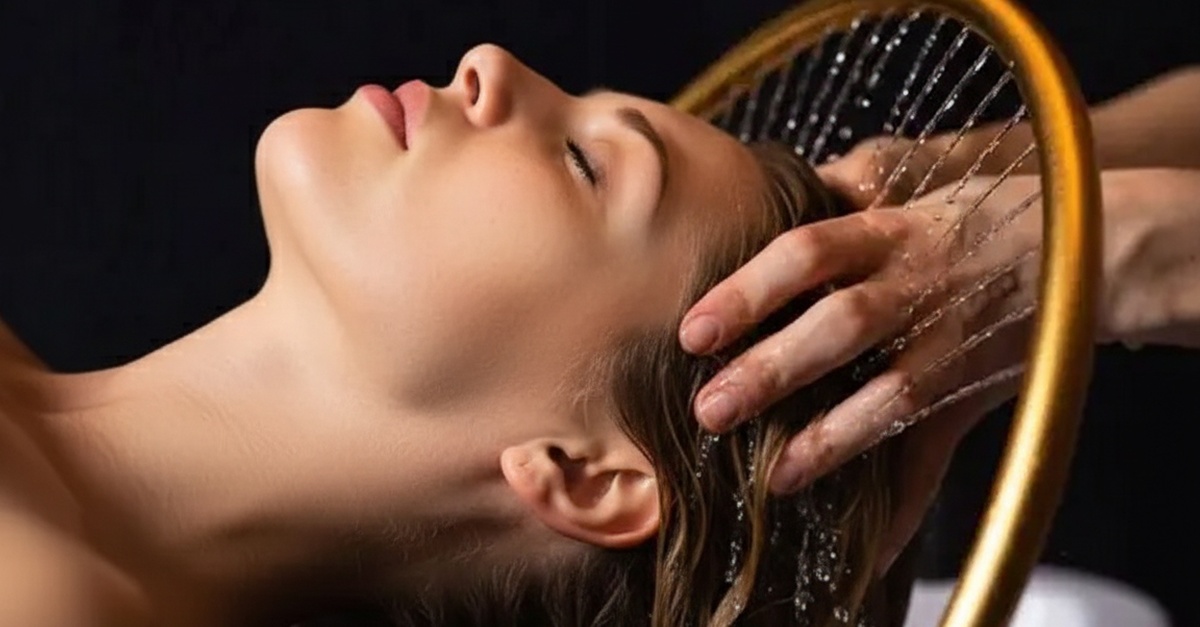 Sesión de head spa y masaje capilar en Madrid