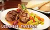 $7 for $15 Worth of Café Fare and Drinks at Lebanese Taverna