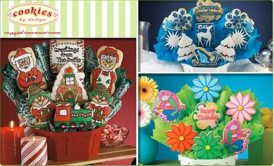 $30 for $60 Worth of Customized Cookie Bouquets at Cookies by Design - Primary Image