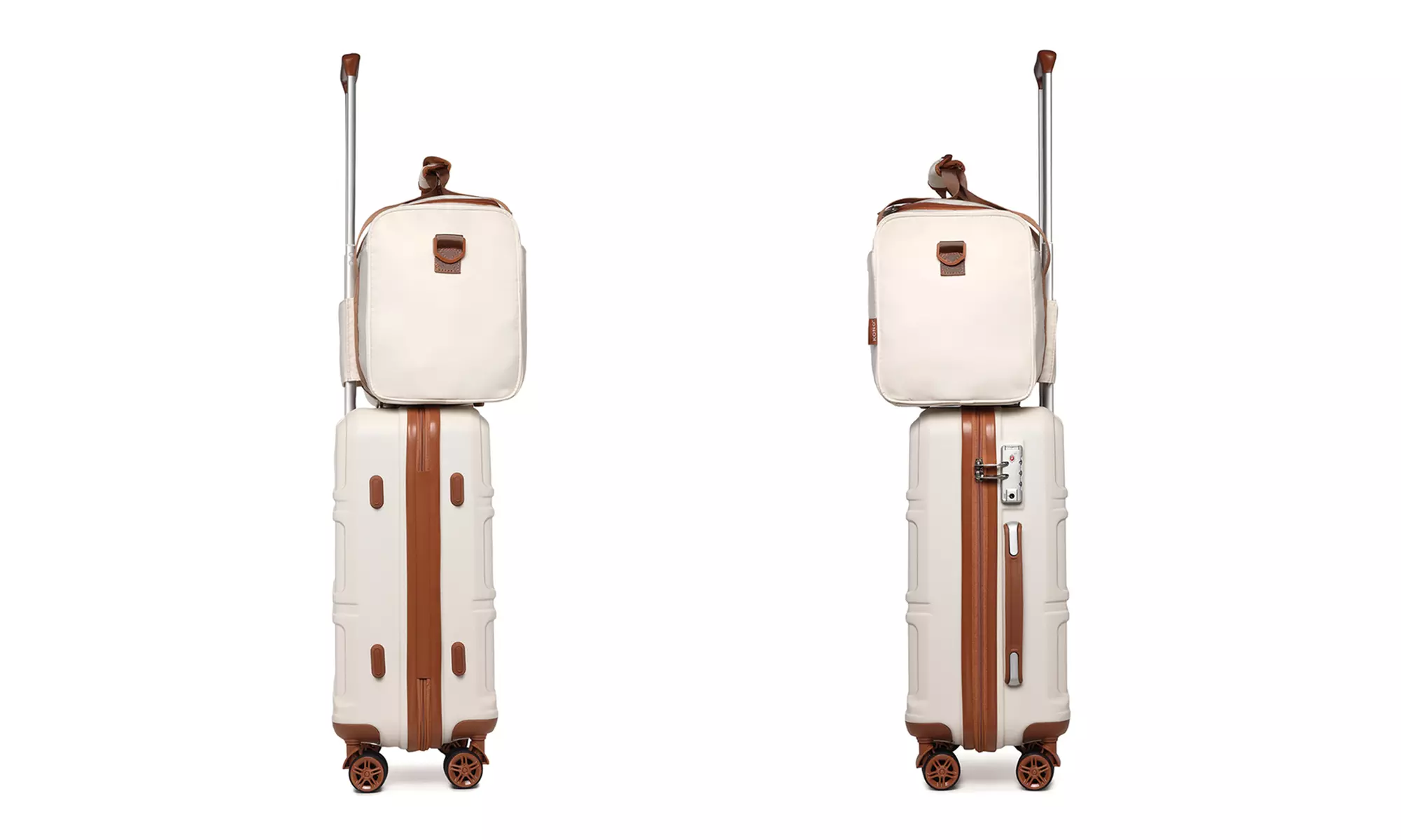 Valise cabine et sac de voyage